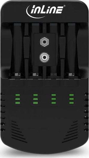 InLine USB Charger 4 Batteries Ni-Cd/Ni-MH Of Size /A/A/ /A/A/A/ /9/V/ / / / / / / / /