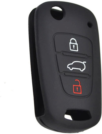 Car Key Cover Case made of with 3 Buttons for Kia / Hyundai