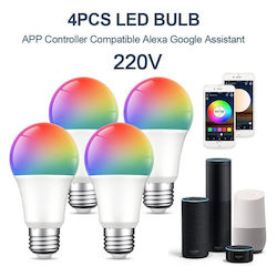 LTC Audio Smart LED 9W for Socket E27 RGB 4pcs LTC Audio Smart LED 9W for Socket E27 RGB 4pcs