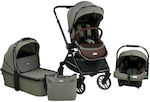 Bebe Stars Mirage 3 In 1 Adjustable 3 in 1 Baby Stroller Olive