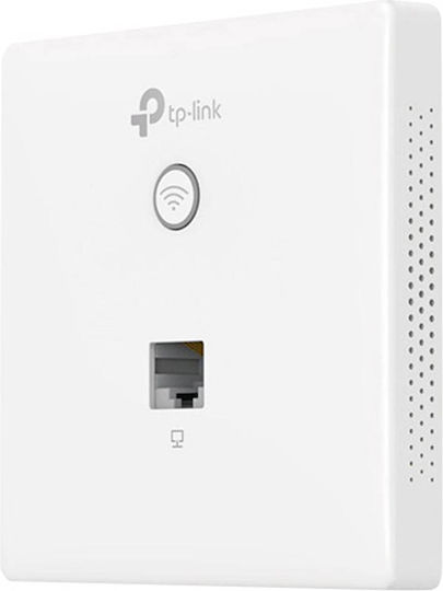 TP-LINK EAP115-Wall v2 Точка за достъп Wi‑Fi 4 - Безжична мрежа 4 Единична лента (2.4GHz)