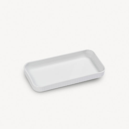 Pillivuyt Porcelain Rectangular Heat-Resistant Cookware 24x12x3cm