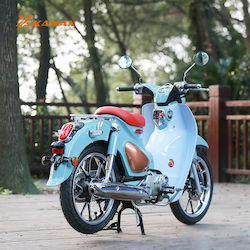 Ηλεκτρικό Scooter Αυτονομίας 100km Μπλε Χρώμα