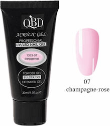 QBD Uv Led Acrygel Гел за изкуствени нокти Cham...