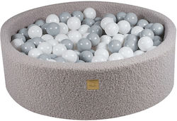 Meow Baby Ball Pit 90x90x30cm. Gray