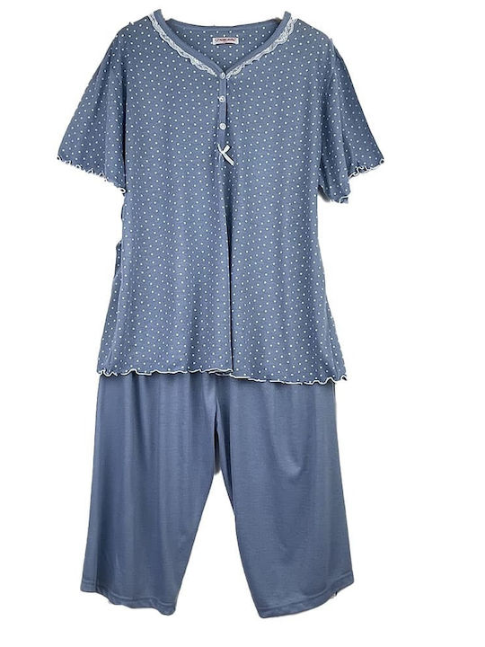 Notte Stella Summer Women's Pyjama Set Cotton Ciell