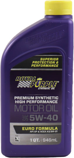Royal Purple Royal 5W-40 Λάδι Μοτοσυκλέτας για Τετράχρονους Κινητήρες 1lt