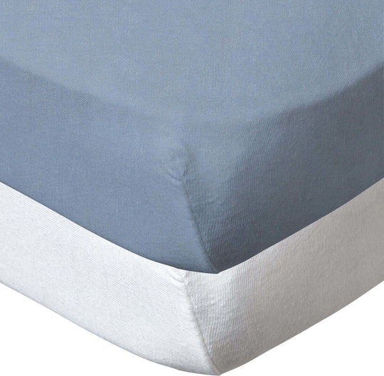 Babycalin Σετ με Λάστιχο Blue 60x120εκ.
