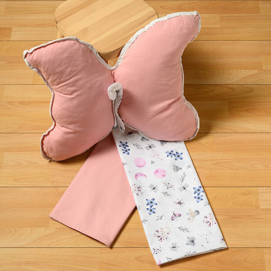 abo Set Lenjerie De Patut Bebe Albastră 70x120cm