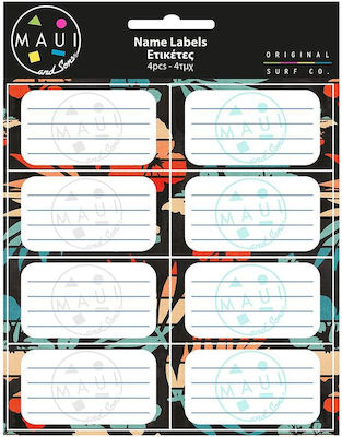 Maui & Sons Notebook Labels