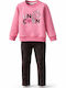 Kinder-Set mit Leggings Winter 2Stück Rosa