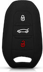 Car Key Cover Case made of with 3 Buttons for Peugeot / Citroen