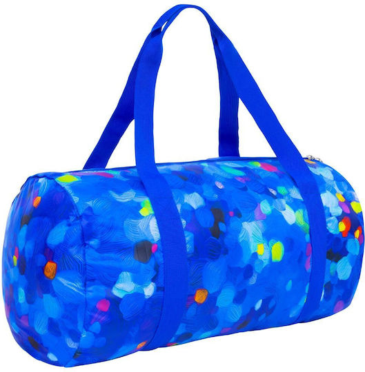 Pylones Sack Voyage 21.5lt Blue Palette Fabric L44xW22xH22cm