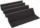 Trekmates Single Camping Sleeping Mat 180x58cm Thickness 1cm in Black color