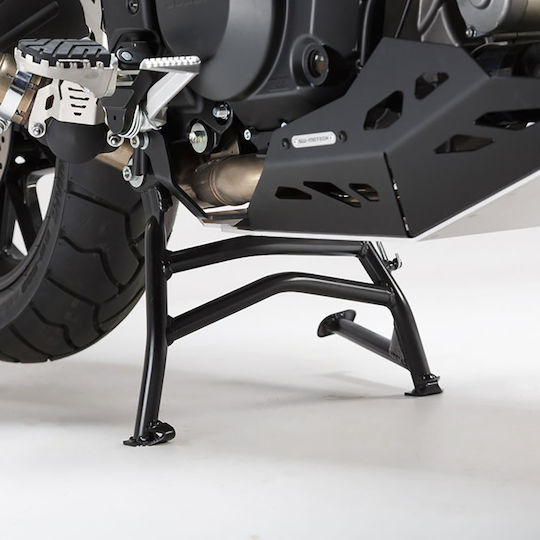 SW-Motech Motorcycle Peripheral Parts Double Central Stand in Black Color SW-HPS0515910000B Black