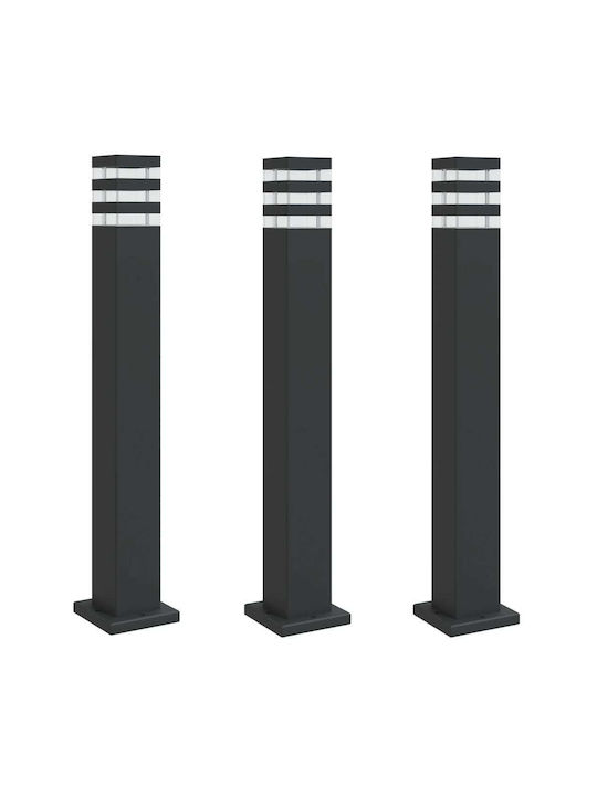 vidaXL Outdoor Floor Lamp Small Post 11W IP44 f...