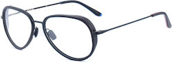 Vuarnet Men's Metal Frame With Black Clip-On