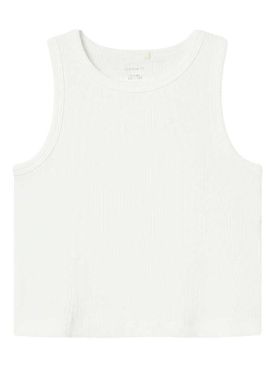 Name It Kids' Crop Top Sleeveless White