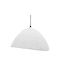 Inart Litho Pendant Light White Boho with Socket E27 42x39x123.5cm