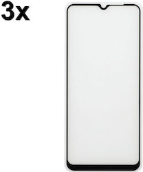 Techwave Full Face Tempered Glass 0.3mm 3τμχ (Oppo A78 5G)