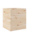 vidaXL Garden Planter Box Wooden Brown 40x40x46cm.
