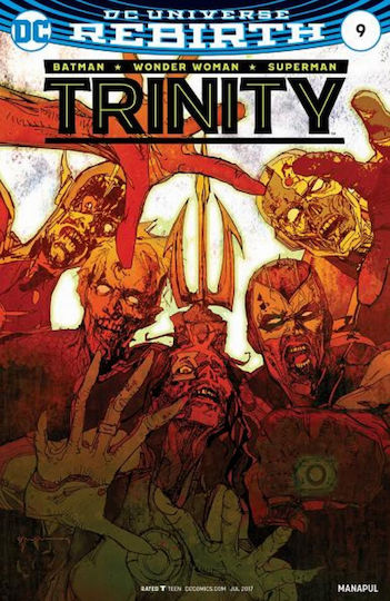 Τεύχος Κόμικ Trinity 09 Variant Cover Rebirth Τεύχος Κόμικ Trinity 09 Variant Cover Rebirth
