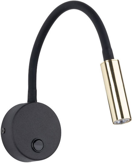 TK Lighting Einzel Spot mit Fassung G9 in Schwarz Farbe