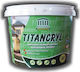 Ακρυλικό Maxixolor Titancryl 3lt Κόκκινο Ματ