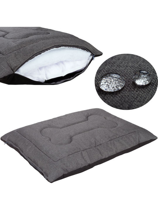 Welsti Cushion Pillow Dog Rectangle Gray 70x50cm