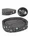 Welsti Oval Canapea Pat pentru câini Gri 80x67cm.