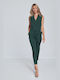 Figl Women's Sleeveless One-piece Suit Green