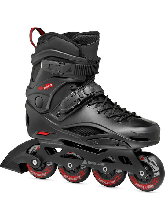 Rollerblade Rb 80 Inline Rollers Μαύρα Ενηλίκων