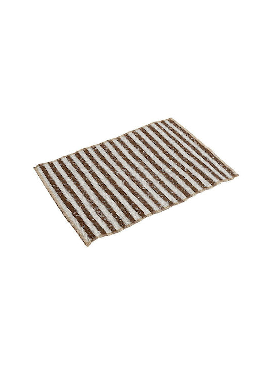 Espiel Placemats Brown 30cm 6pcs