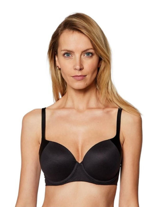 Triumph Body Make Up Soft Touch Μαύρο Σουτιέν μ...