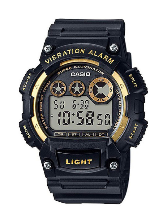 Casio Ψηφιακό Ανδρικό Ρολόι 47.1mm Χρονογράφος ...