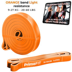 PrimaFit Λάστιχο Γυμναστικής Loop Μαλακό Πορτοκαλί 2.08m PrimaFit Λάστιχο Γυμναστικής Loop Μαλακό Πορτοκαλί 2.08m