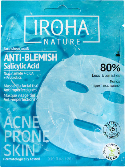 Iroha Nature Acid Face Brightening Mask 20ml