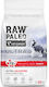 Raw Paleo 10kg Hrană Uscată fără Cereale & Gluten pentru Căţei de Rase Medii & Mari cu Carne de vită