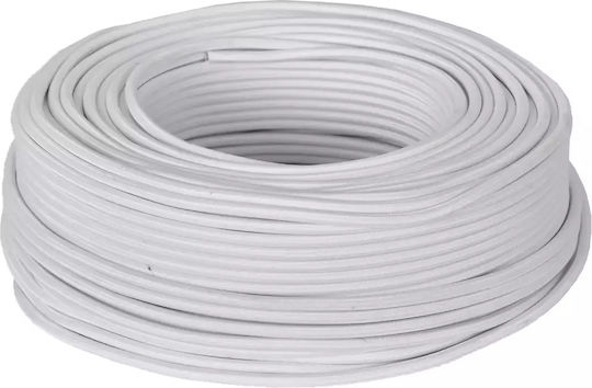 Cable Lighting Fixtures White Textile Rubber 2x0.75 1585white