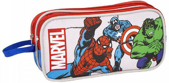 Ученически Несесер Правоъгълен 2 Отделения Marvel Avengers