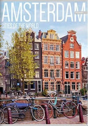 Ilijanum Caiet Școlar Cu Dungi A5 52 Foi de Hârtie Cities of the World Amsterdam