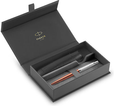 Parker Jotter Core Chelsea Orange Ct Ballpen Black Pouch 3501179306445 Nibs Medium