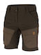 Northfinder Hybrid Stretch Women's Hiking Short Trousers Brown