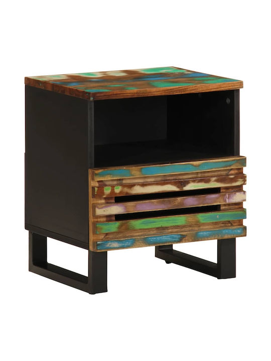 Комод Метален Бежов 40x33x46см