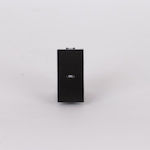 Eurolamp Wall Switch Black