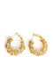 Loop Earrings Torgnon Circle Gold