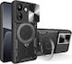 Techsuit Back Cover Σιλικόνης / Πλαστικό Μαύρο (Xiaomi Redmi 13C, Poco C65)