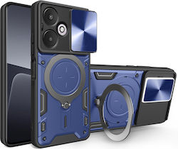 Techsuit Umschlag Rückseite Blau (Xiaomi Redmi 13C, Poco M6) Techsuit Umschlag Rückseite Blau (Xiaomi Redmi 13C, Poco M6)