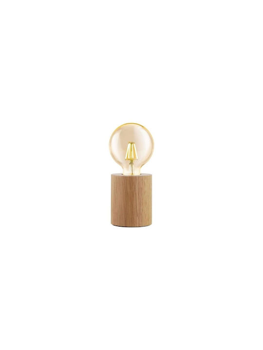 Eglo Turialdo Dekorative Lampe mit Fassung für E27 Lampe Braun