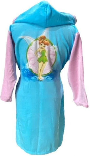 Limneos Kids Hooded Bathrobe Light Blue